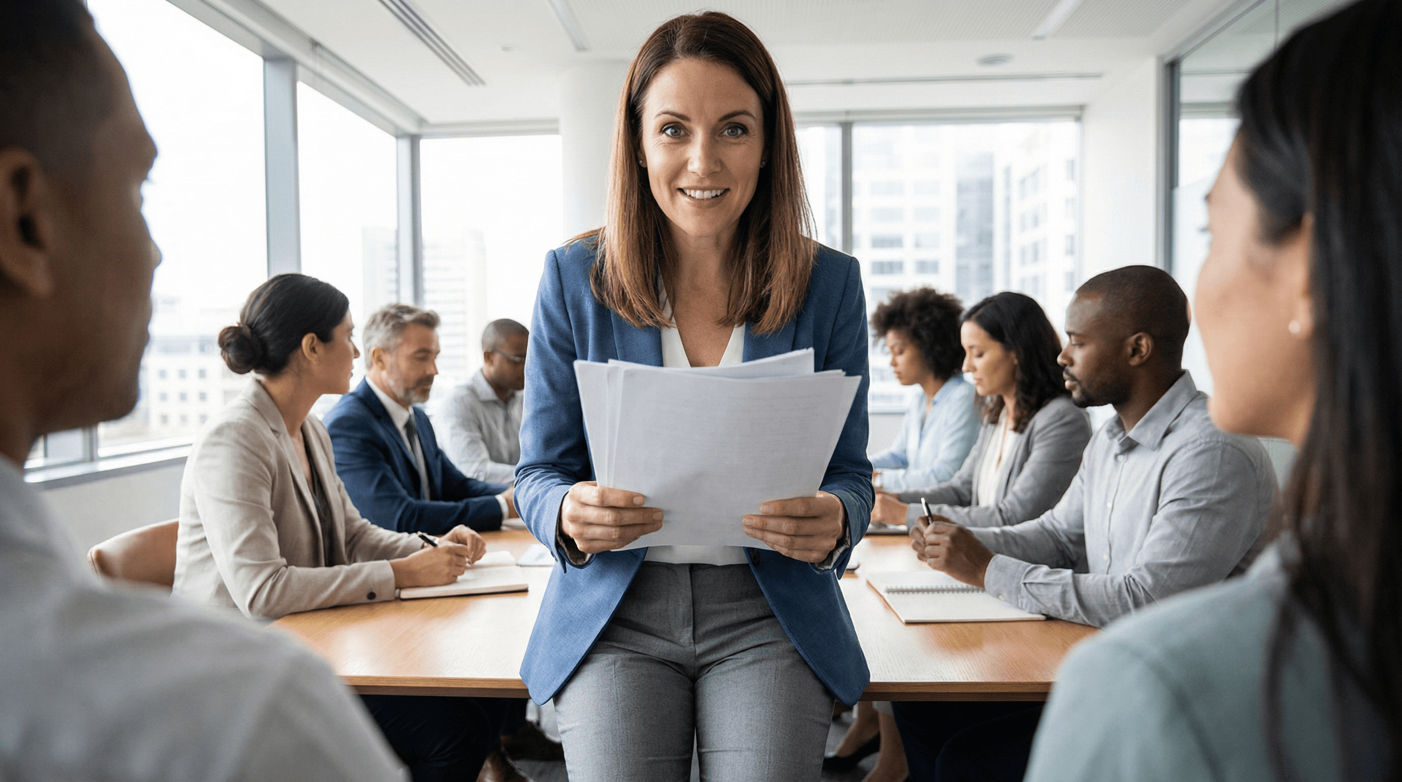 Scene from the Running Effective Team Meetings lesson