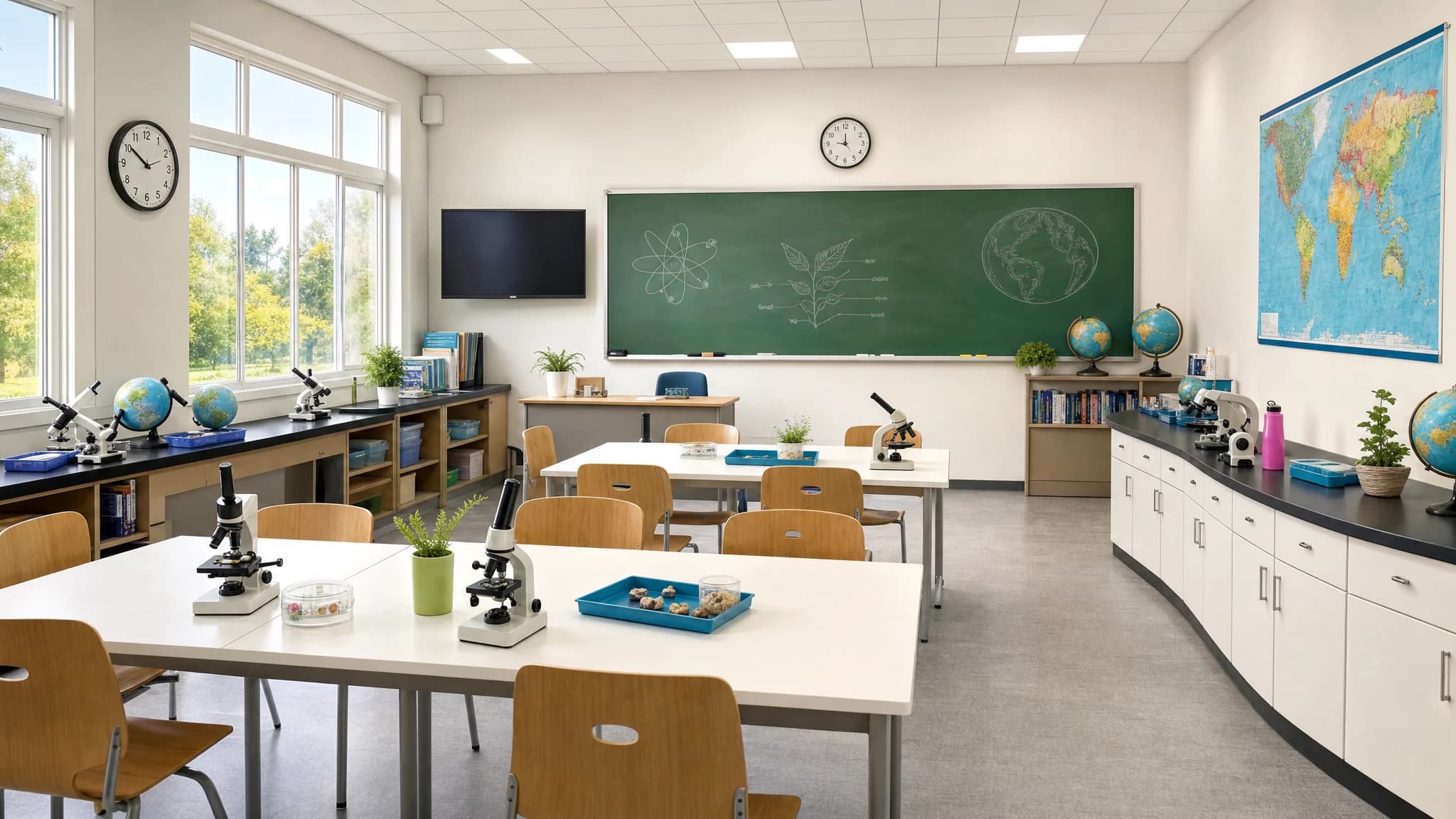 School Days and Timetable lesson scene