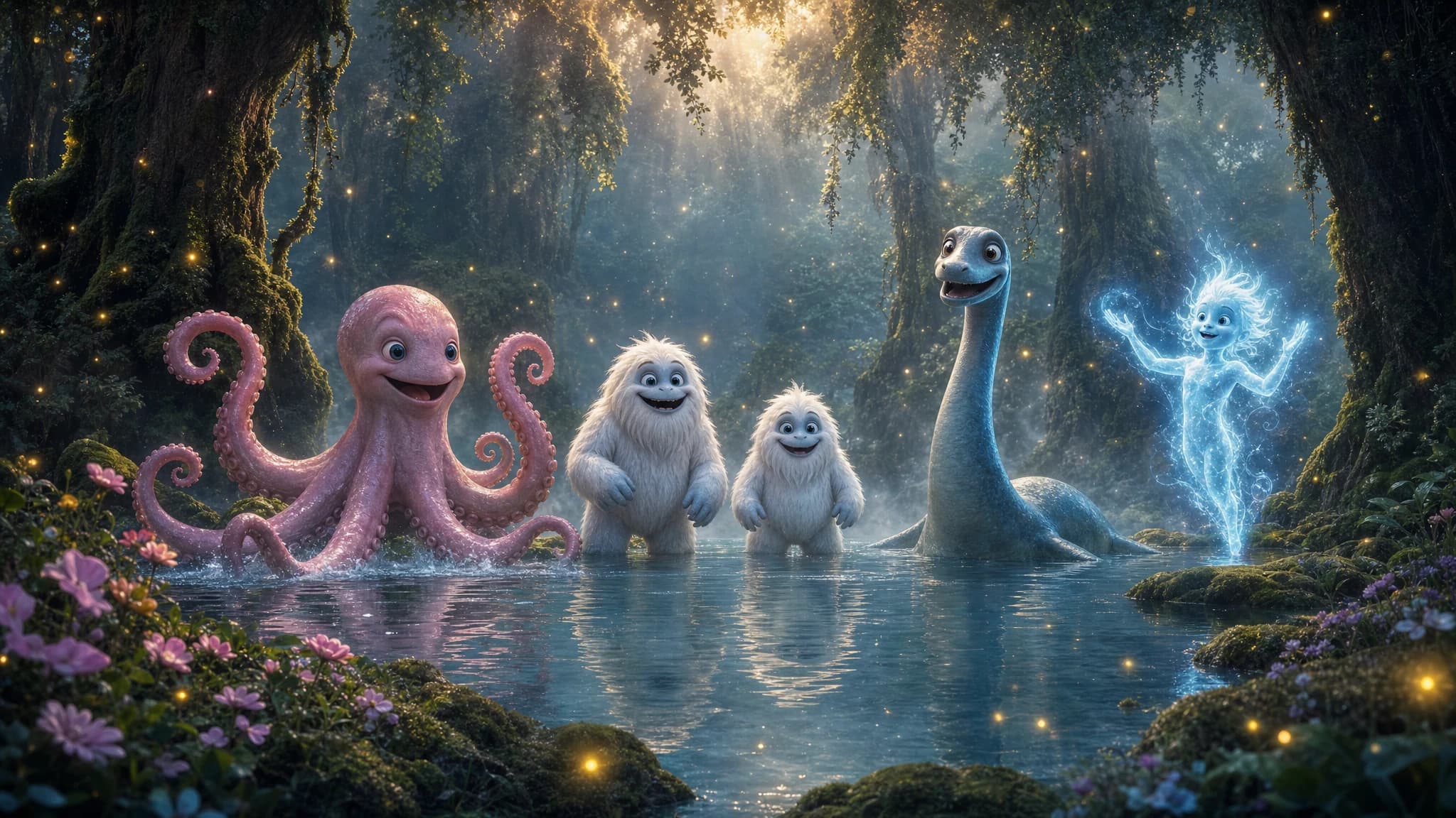 Mythical Creatures lesson scene